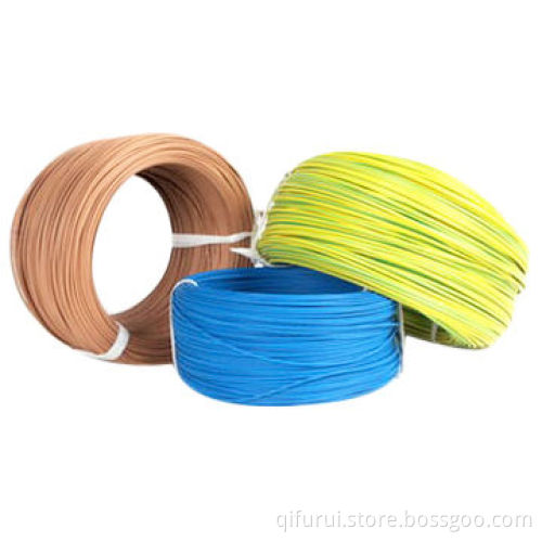 Polytetrafluoroethylene Wires with 600V Rating Voltage and 150°C Temperature